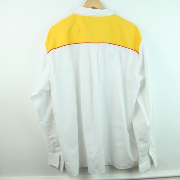 Ferrari Mens 4XL Button Down Shirt Technical Partner Shell Racing Promotional - Picture 8 of 16